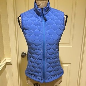 Brooks Blue Quilted Vest